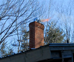 chimney fire